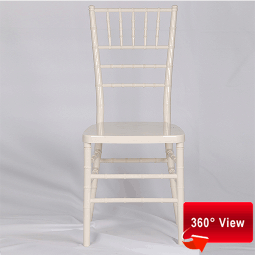 ZS-8046R RESIN PC IVORY CHIAVARI CHAIR