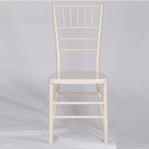 ZS-8046R RESIN PC IVORY CHIAVARI CHAIR