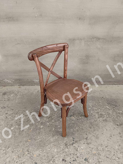 HR-WOOD467kids Wooden Kids Cross Back Chair