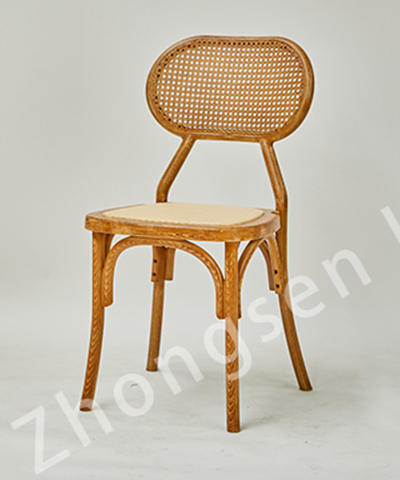 HR-PP8010 PP Runway Cane Wicker Back Chair