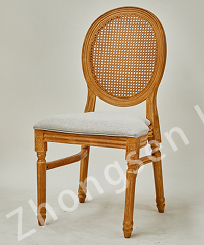 HR-PP9009 PP Wood Grain Louis Chair