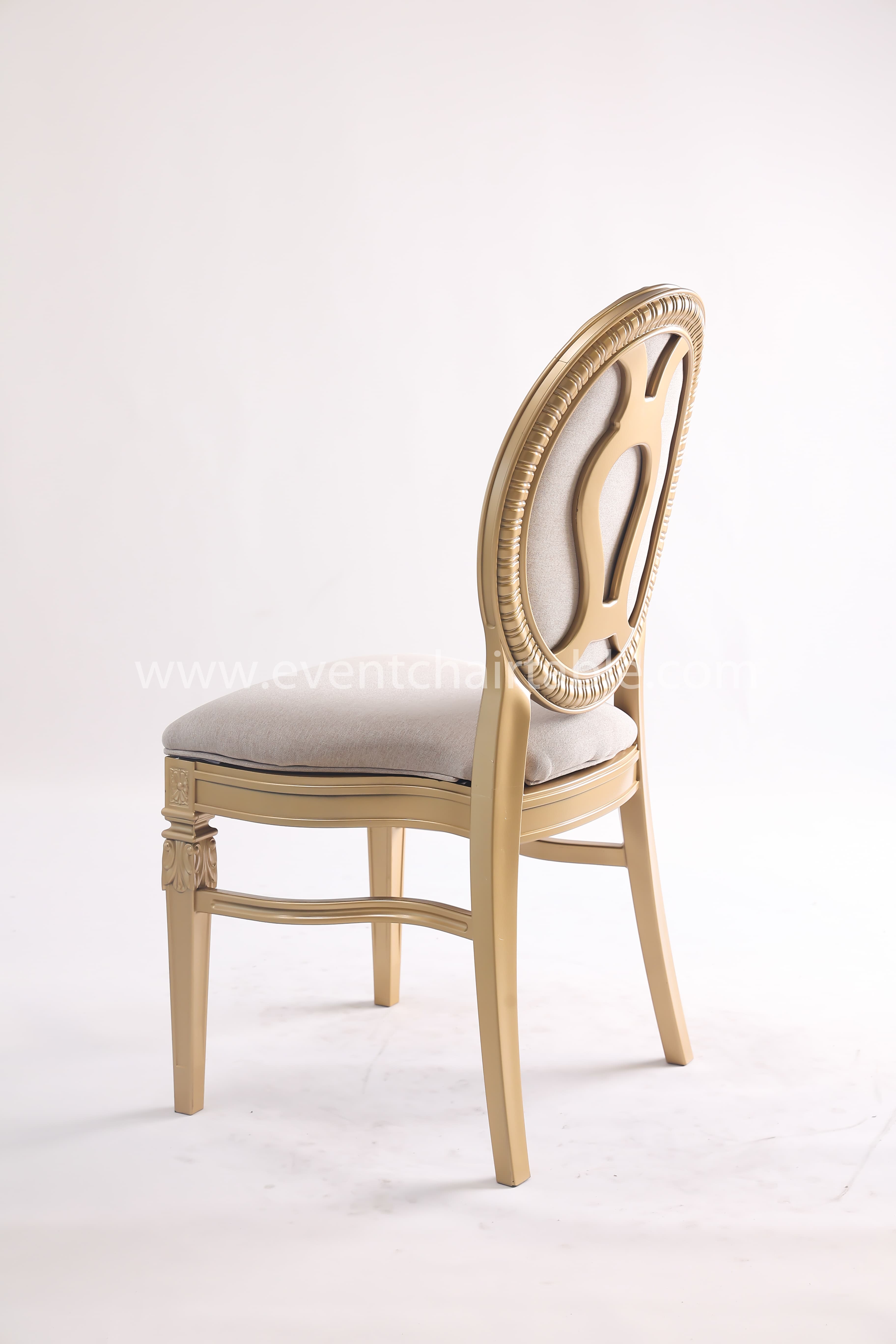 PLASTIC AURELIA CHAIR WOODEN LOOK