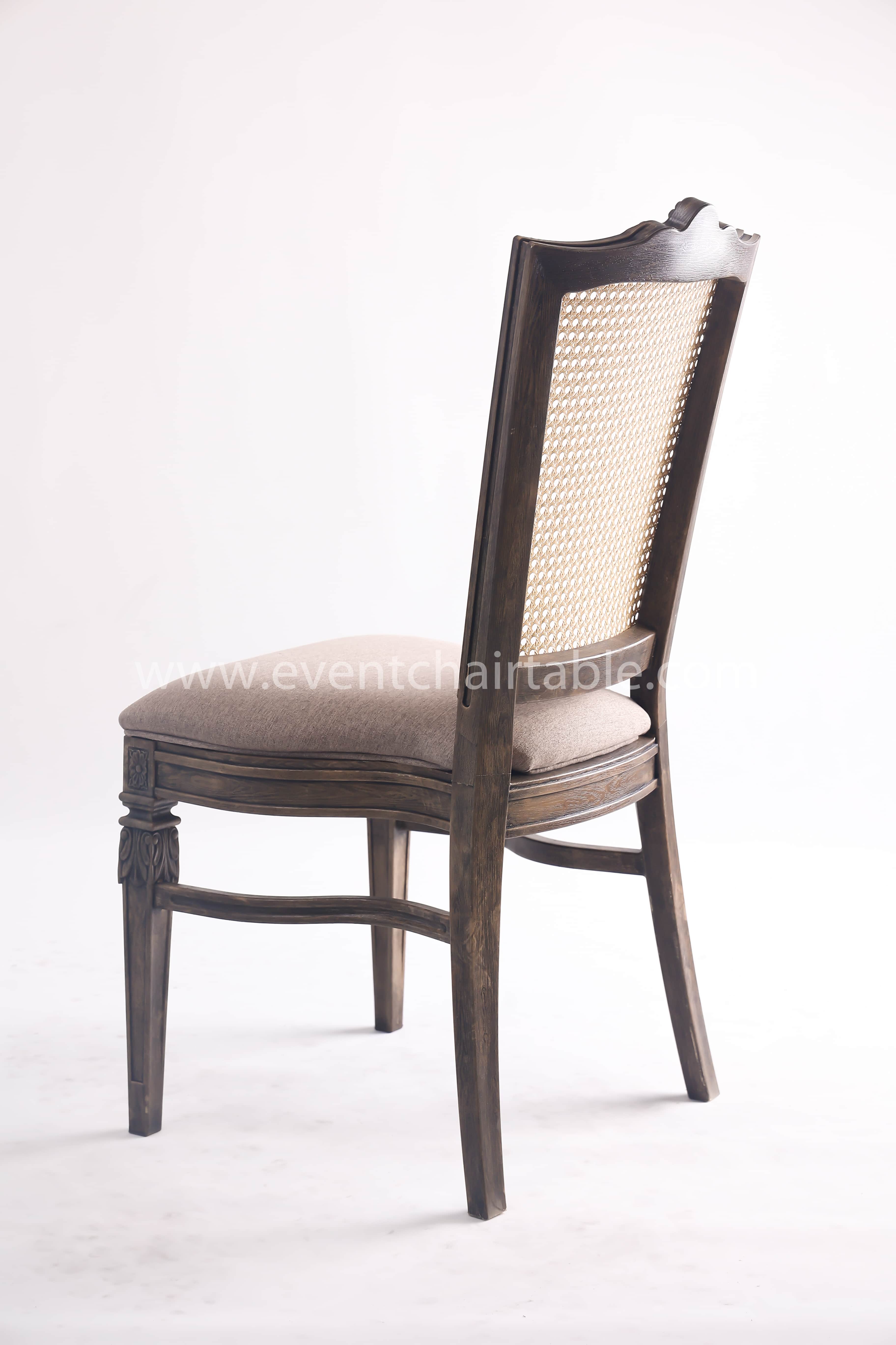PLASTIC EMILY CHAIR WOODEN LOOK