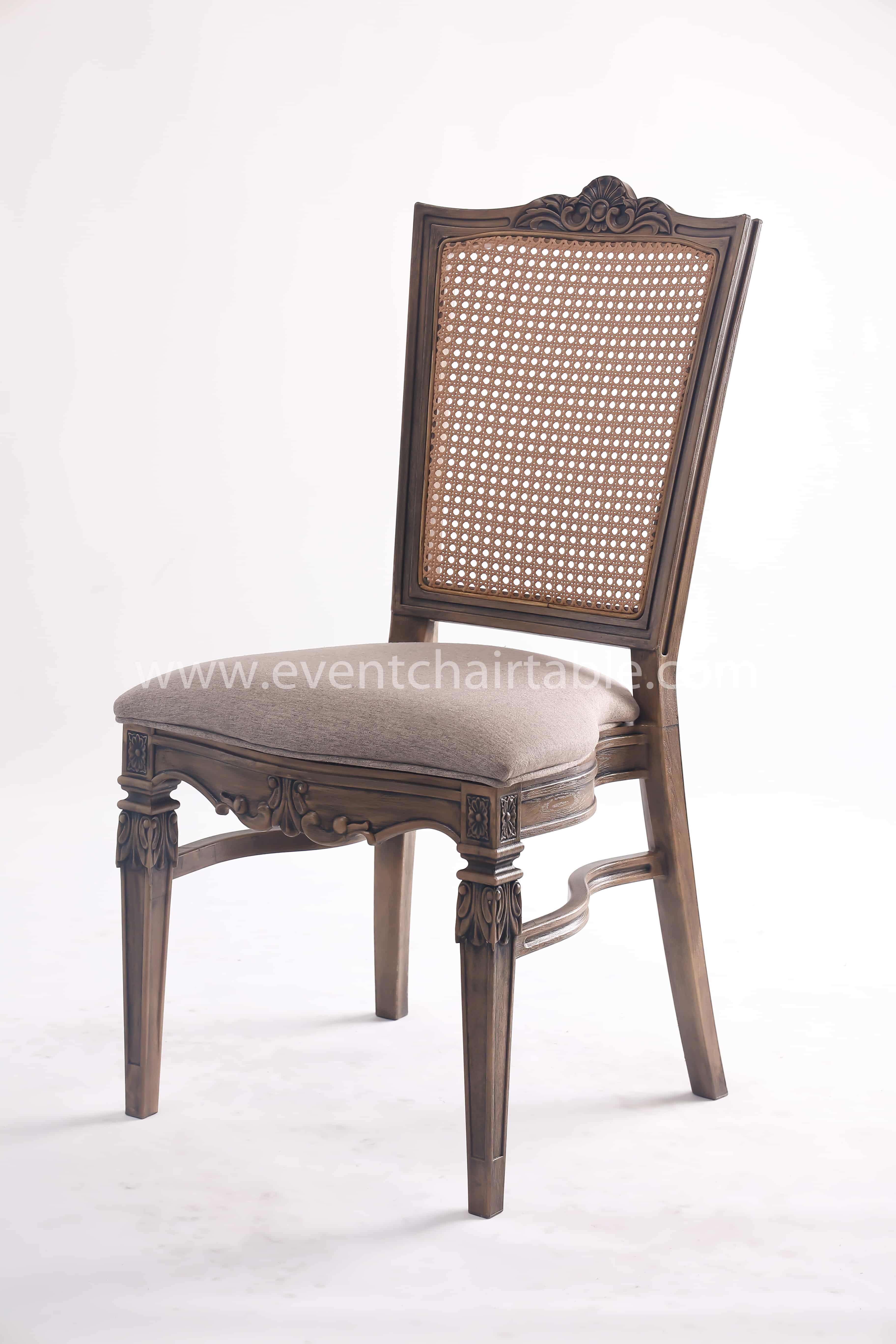 PLASTIC EMILY CHAIR WOODEN LOOK