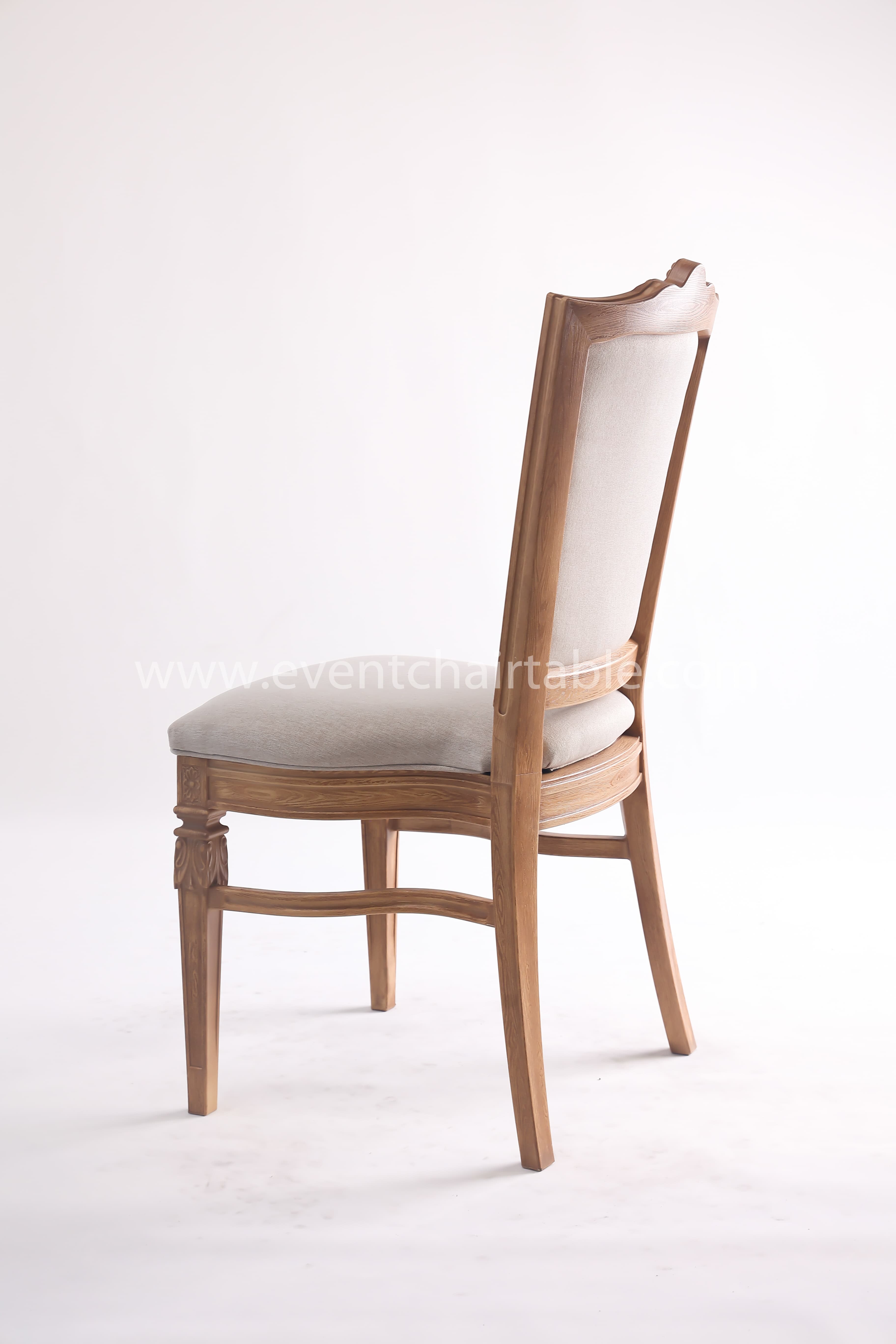 PLASTIC EMILY CHAIR WOODEN LOOK