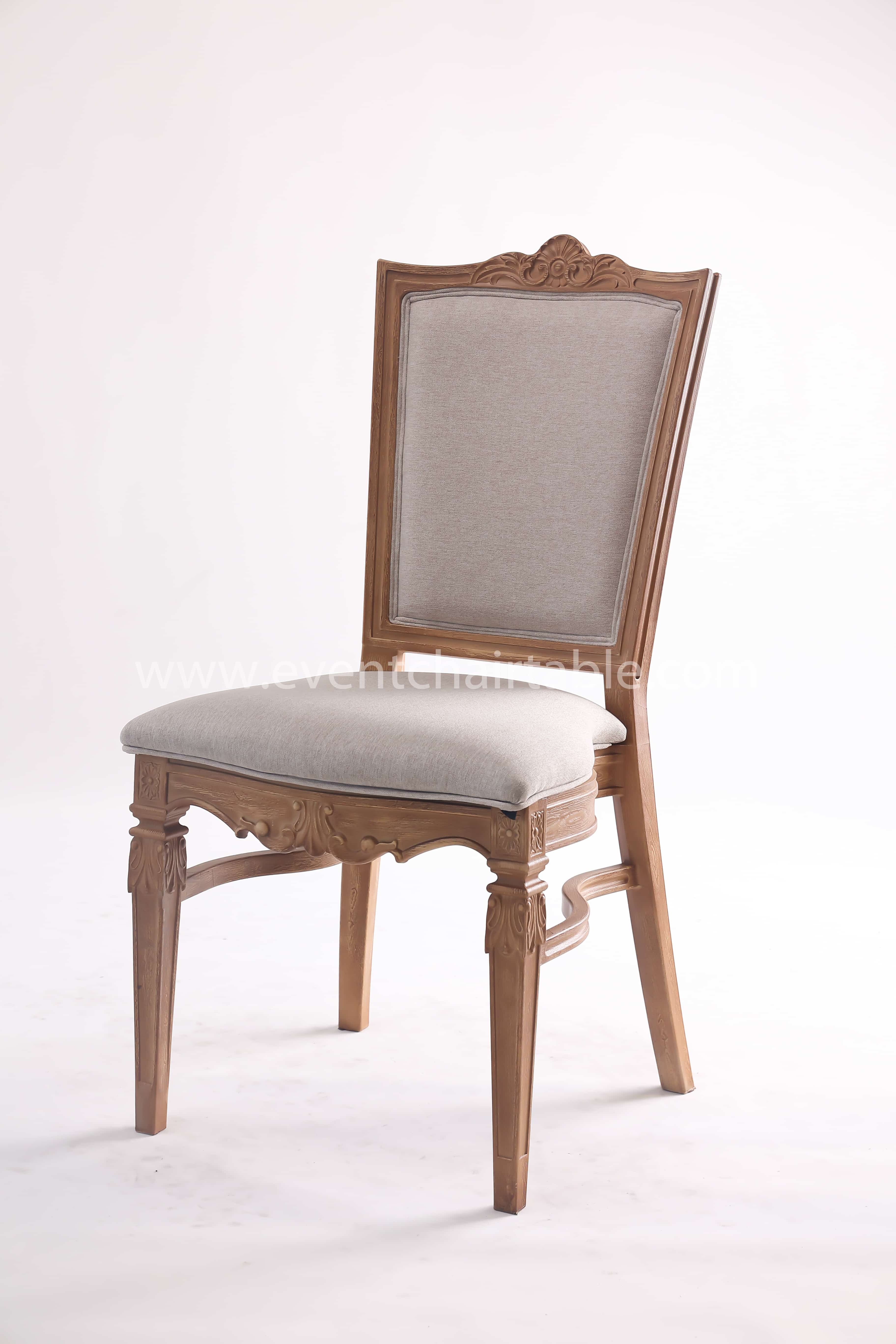 PLASTIC EMILY CHAIR WOODEN LOOK