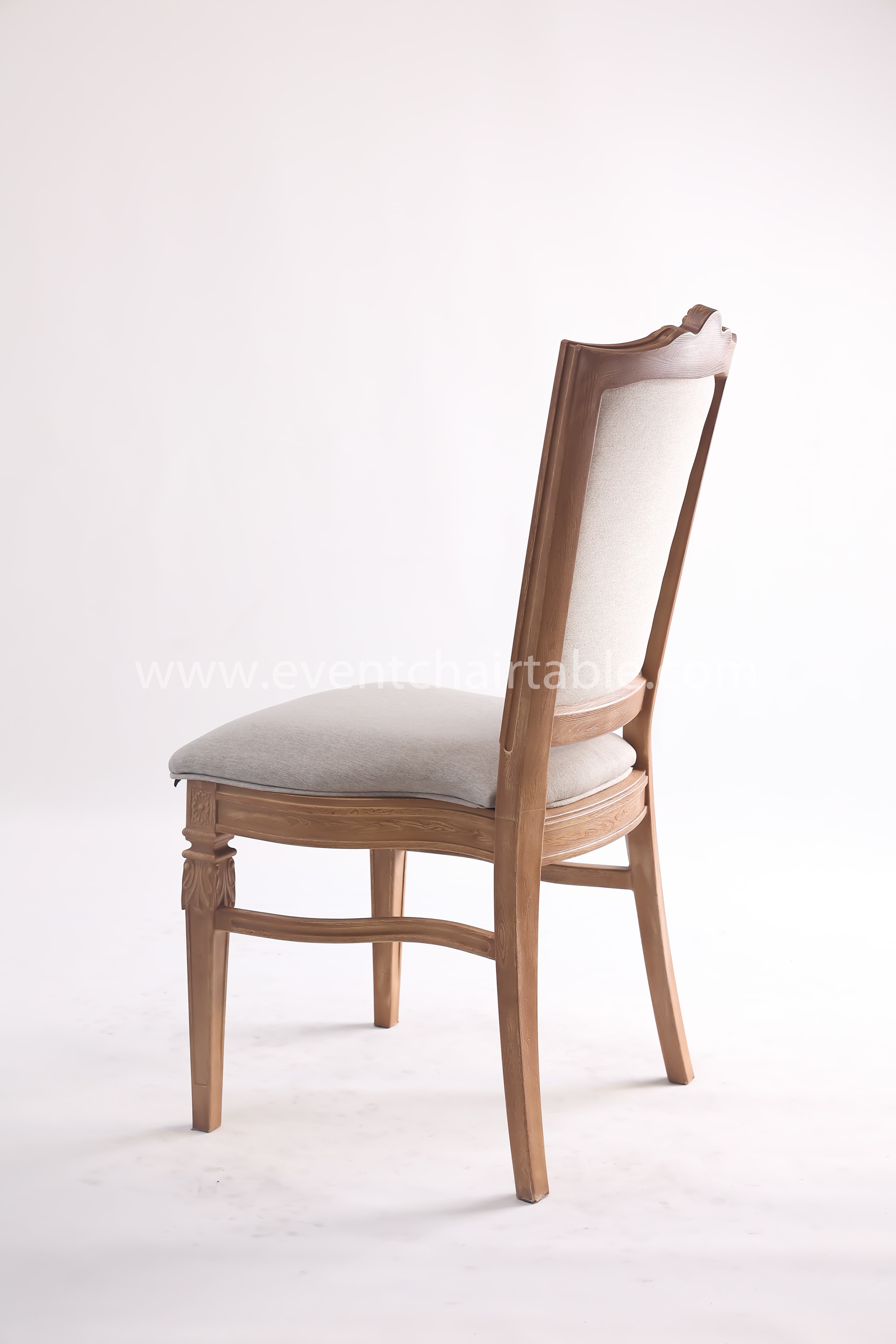 PLASTIC EMILY CHAIR WOODEN LOOK