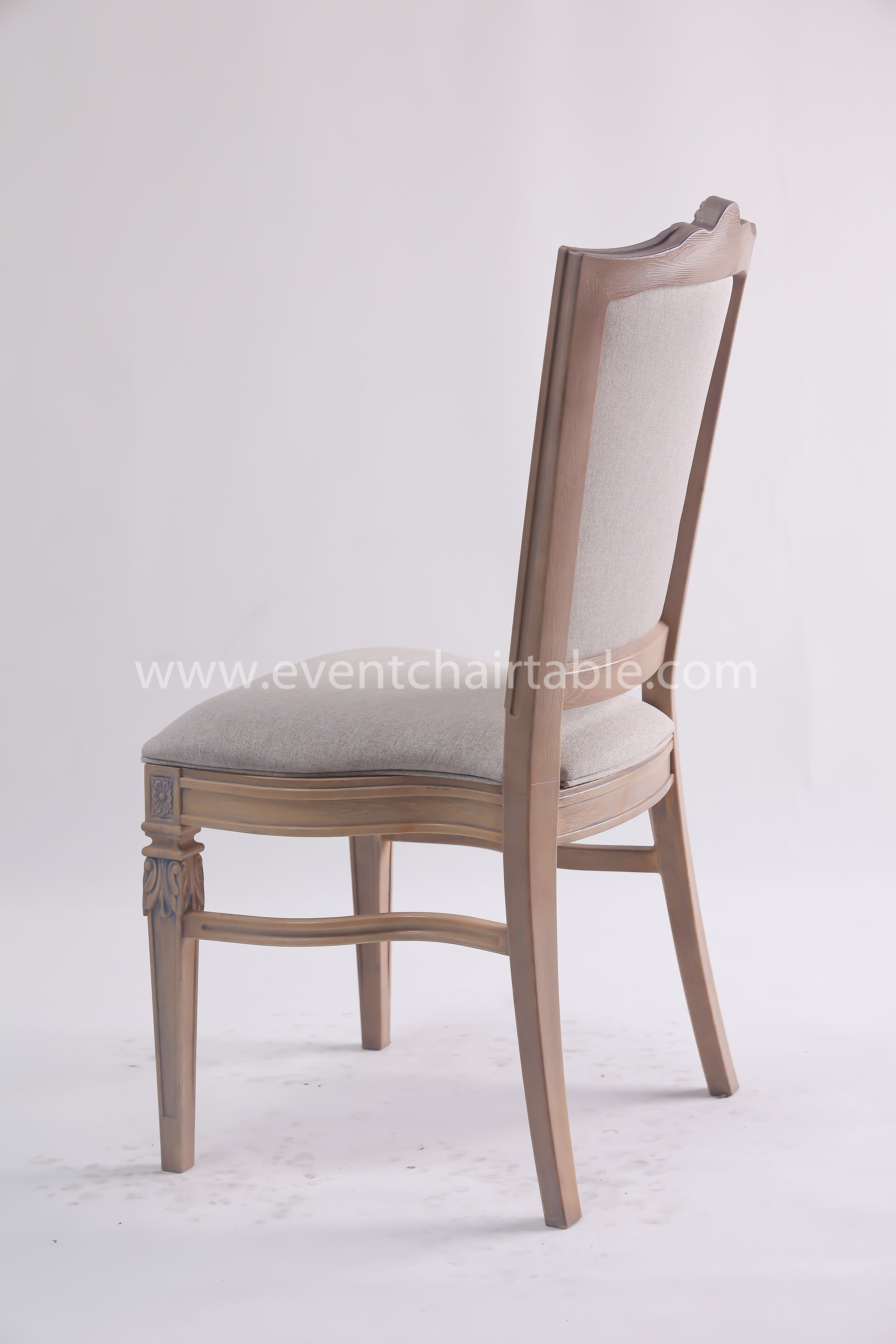 PLASTIC EMILY CHAIR WOODEN LOOK
