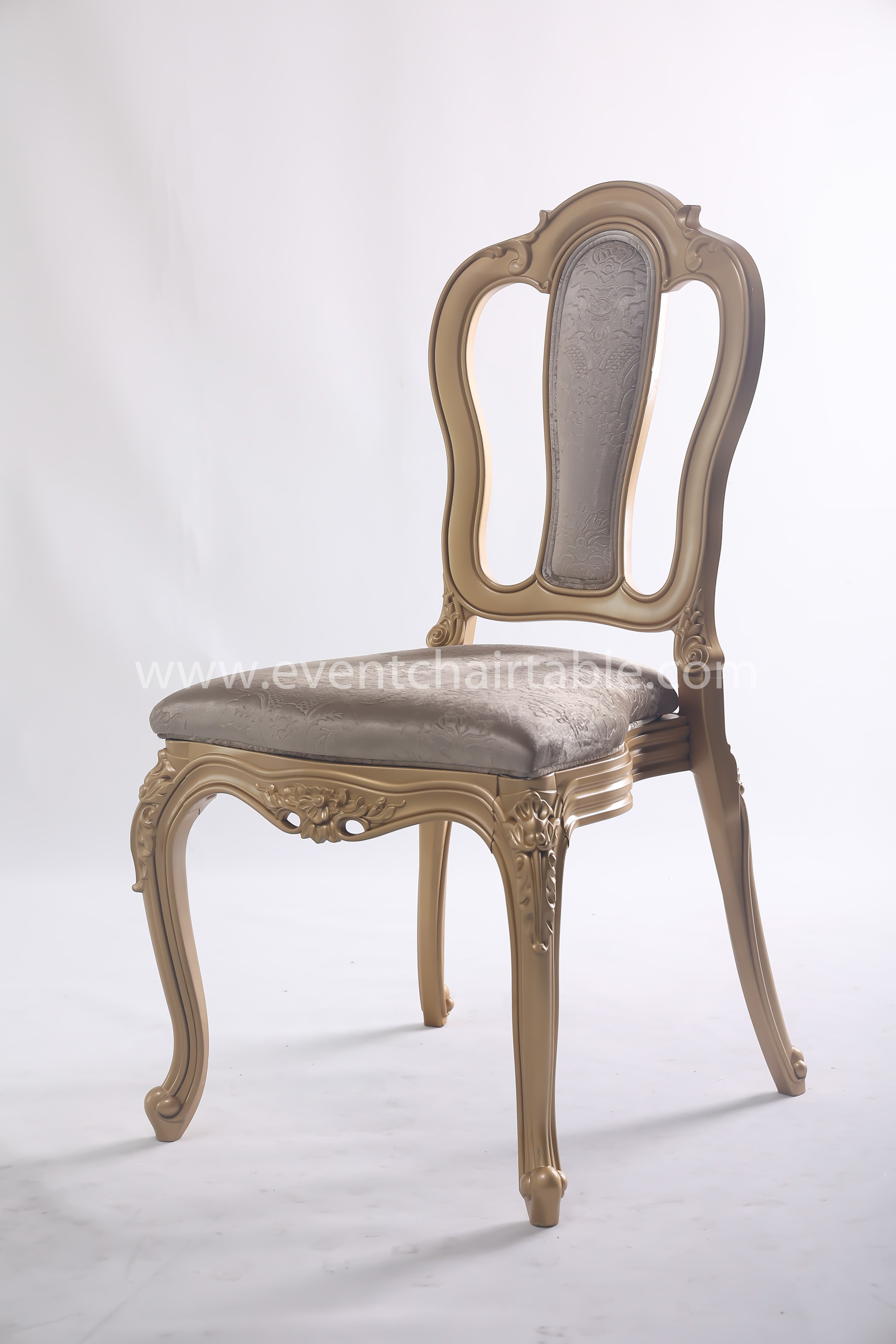 PLASTIC LISETTE CHAIR WOODEN LOOK