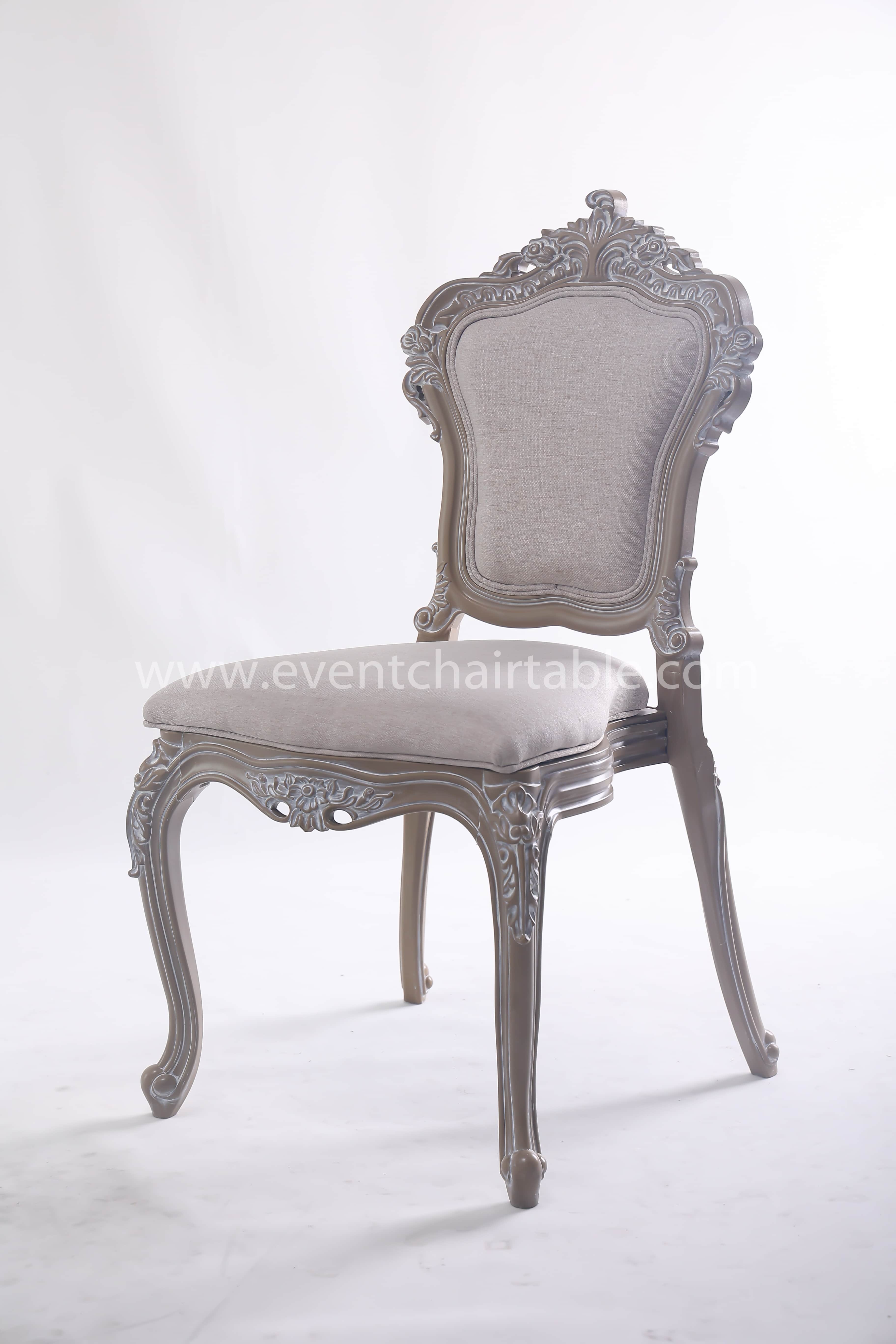 PLASTIC OPHELIA CHAIR WOODEN LOOK