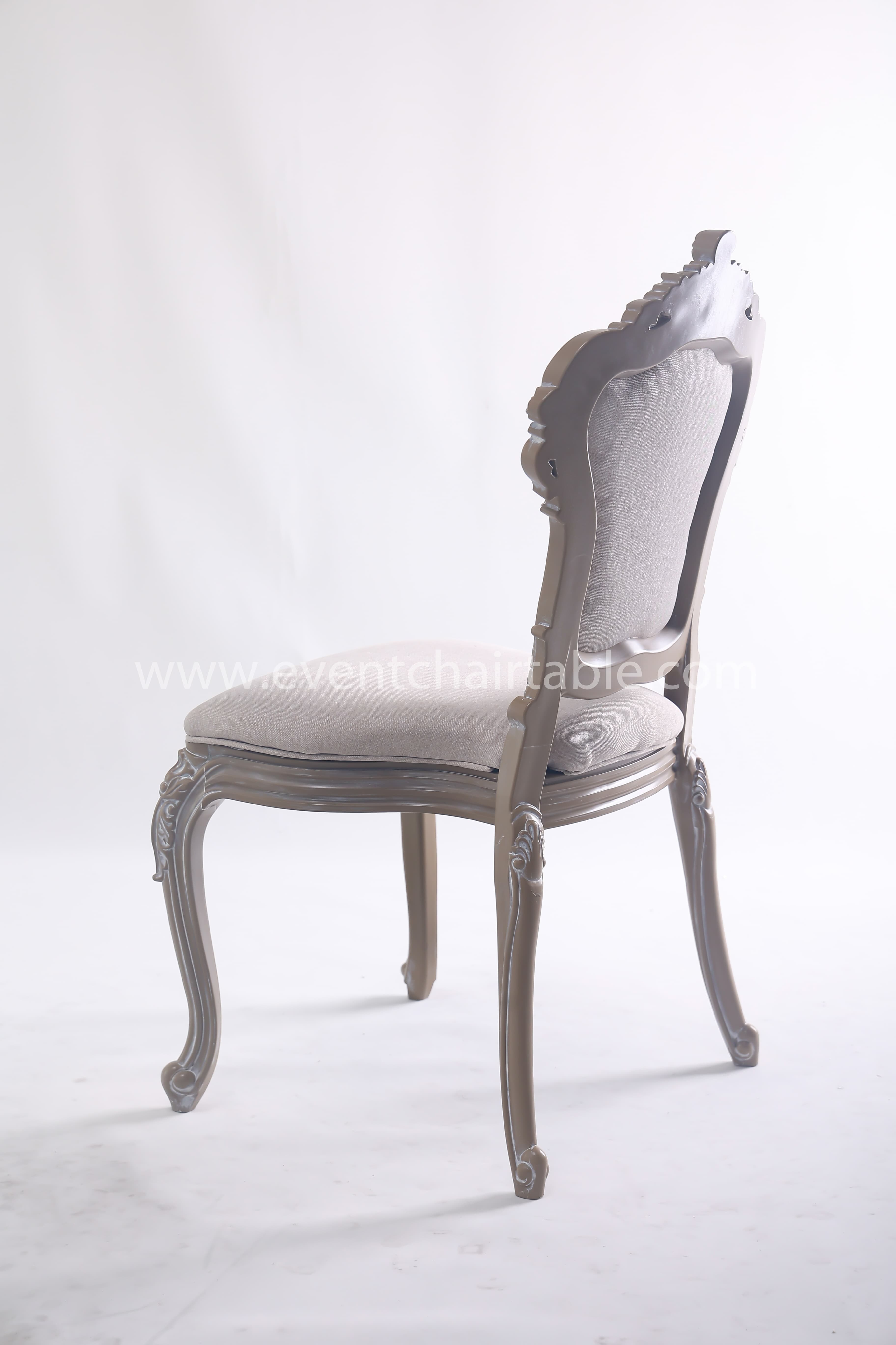 PLASTIC OPHELIA CHAIR WOODEN LOOK