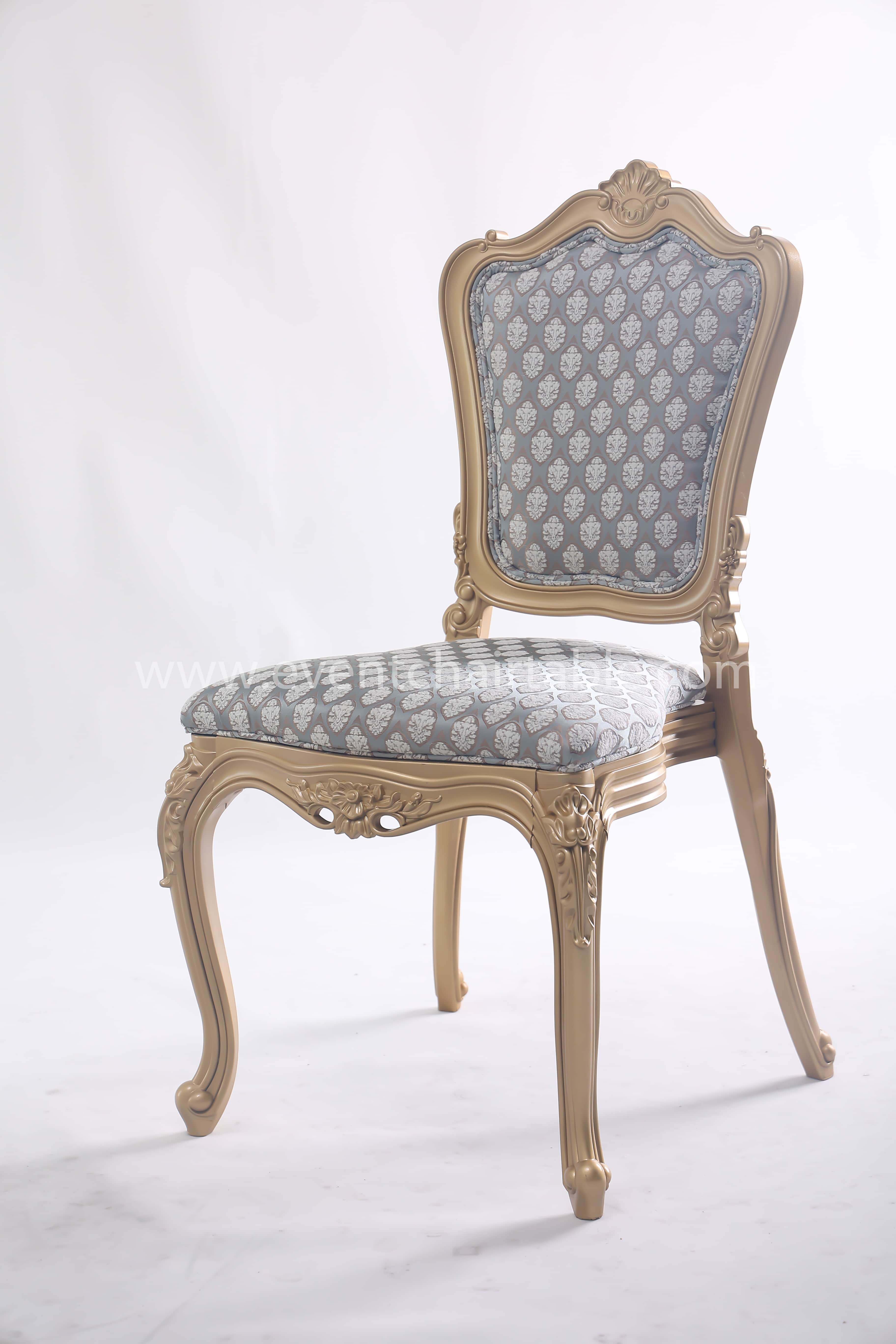 PLASTIC OPHELIA CHAIR WOODEN LOOK