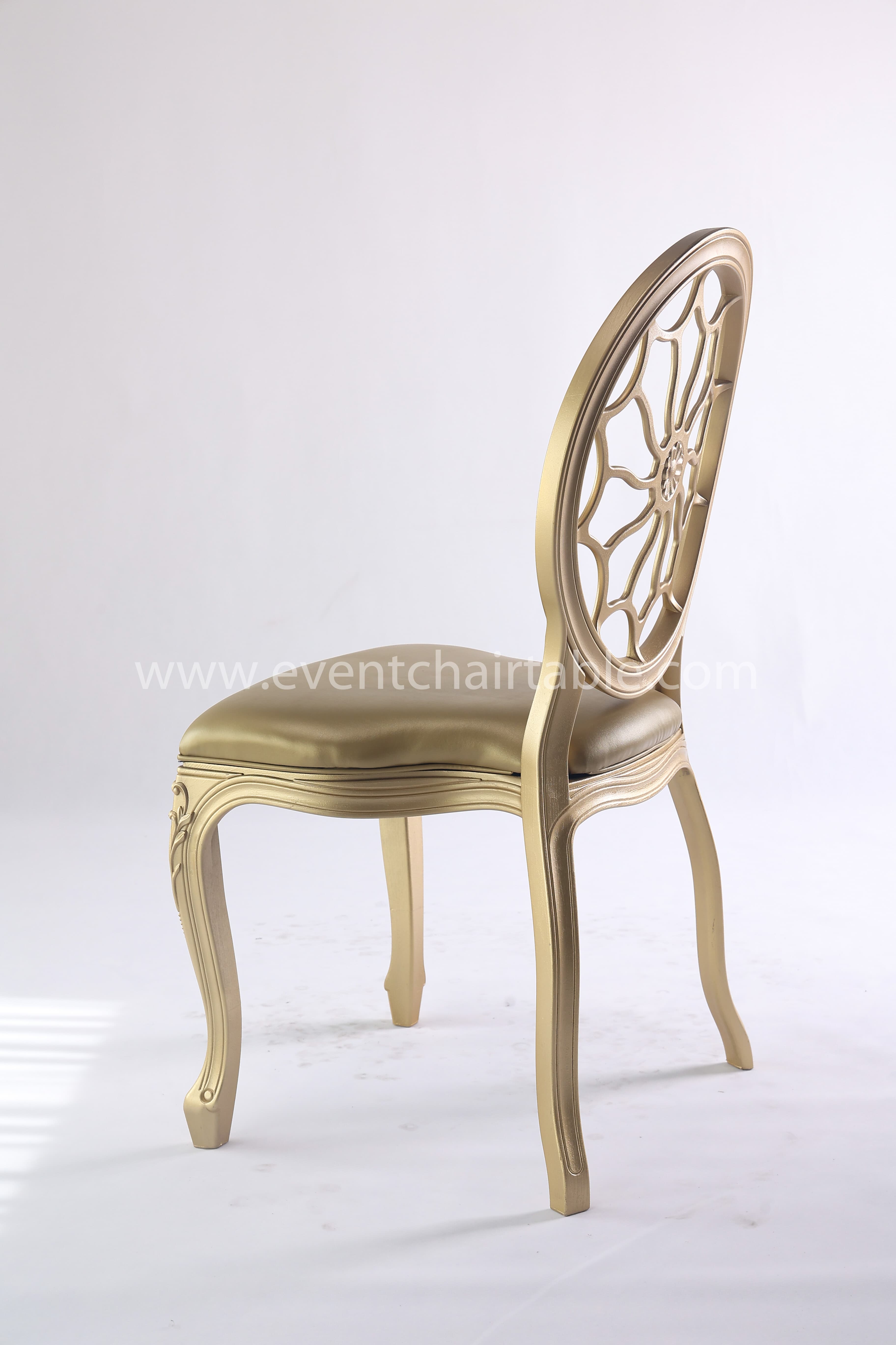 PLASTIC ROSALIE CHAIR WOODEN LOOK