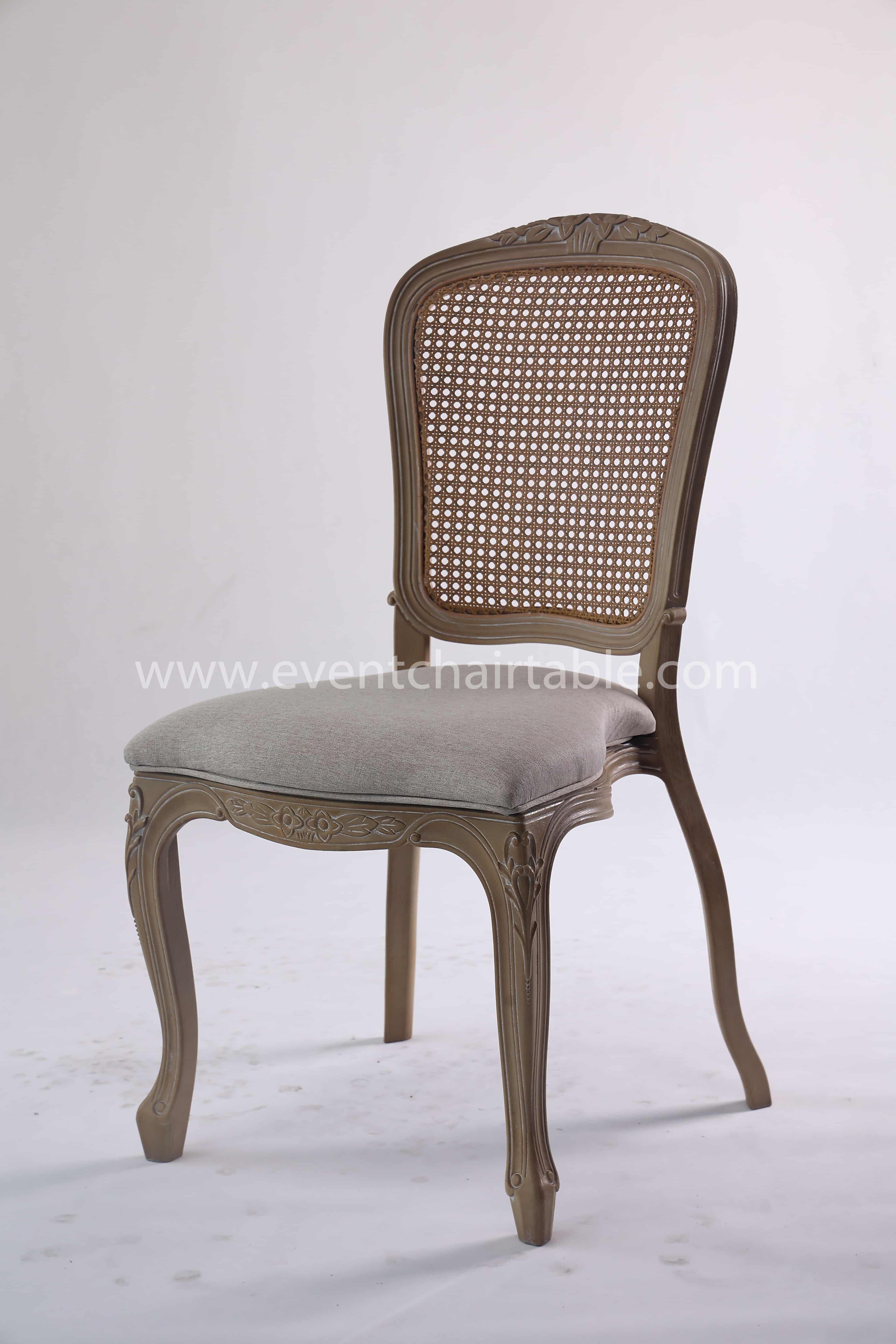 PLASTIC ROYAL CHAIR WOODEN LOOK