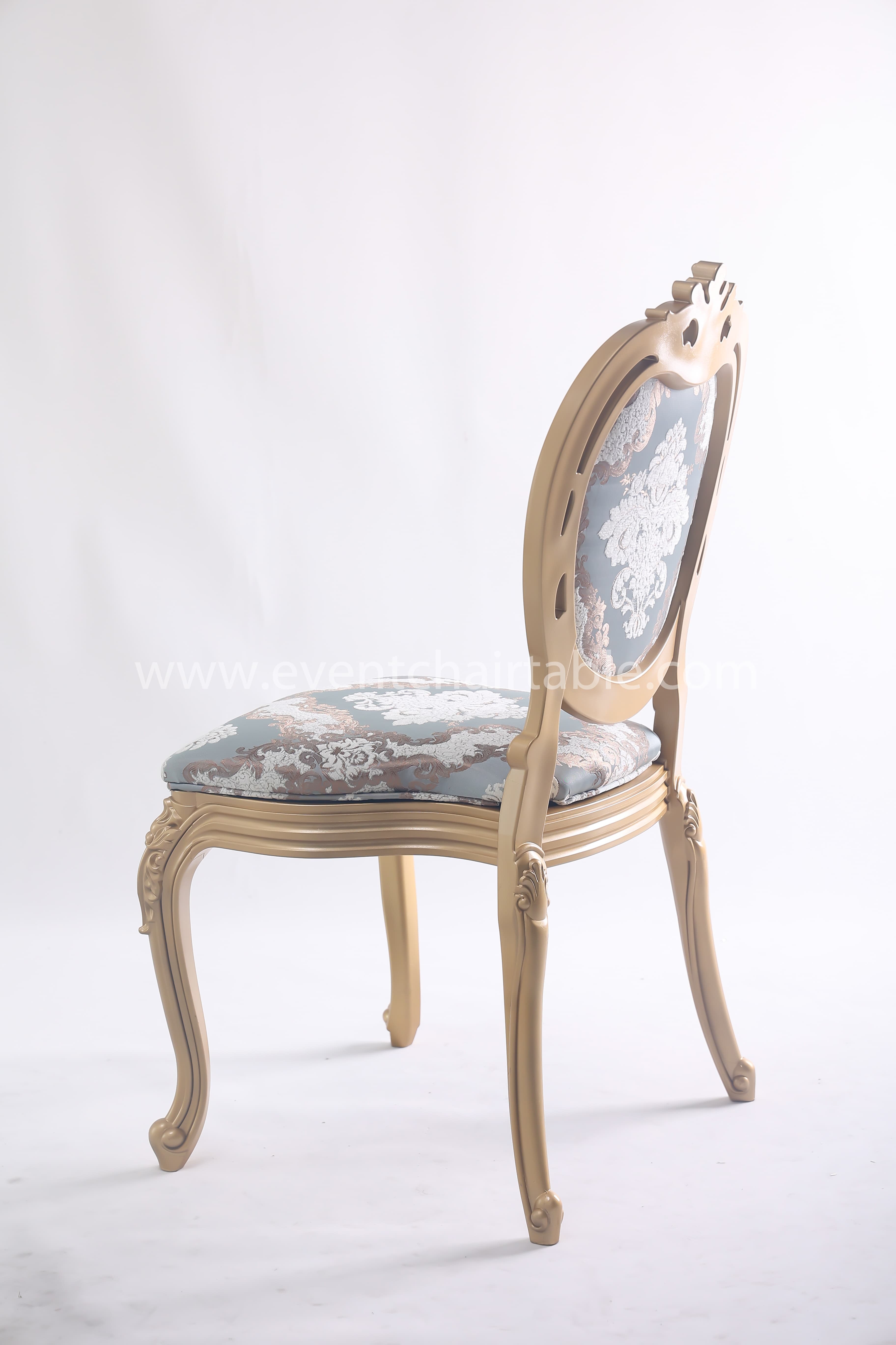 PLASTIC VIVIENNE CHAIR WOODEN LOOK