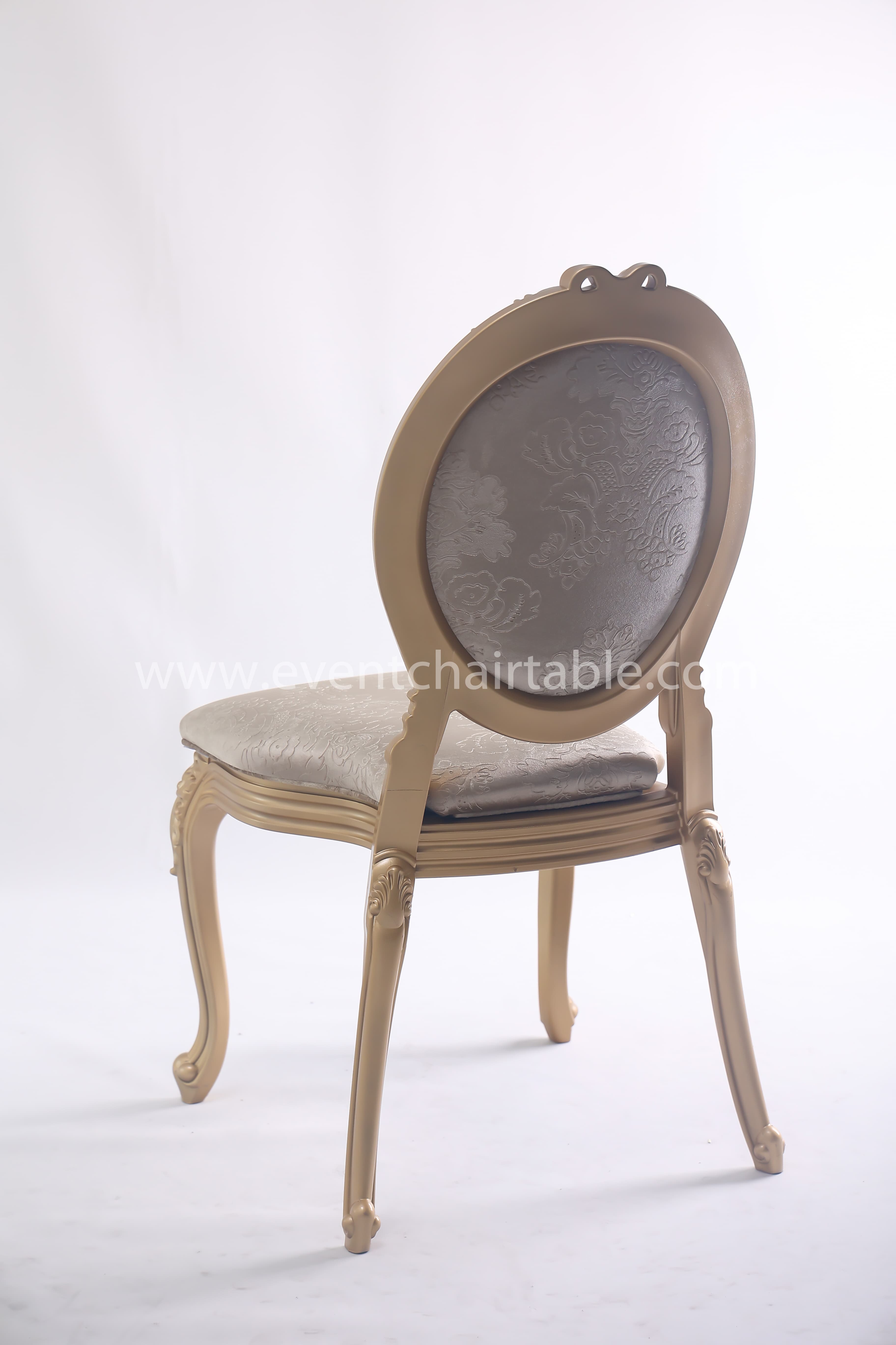 PLASTIC YVETTE CHAIR WOODEN LOOK