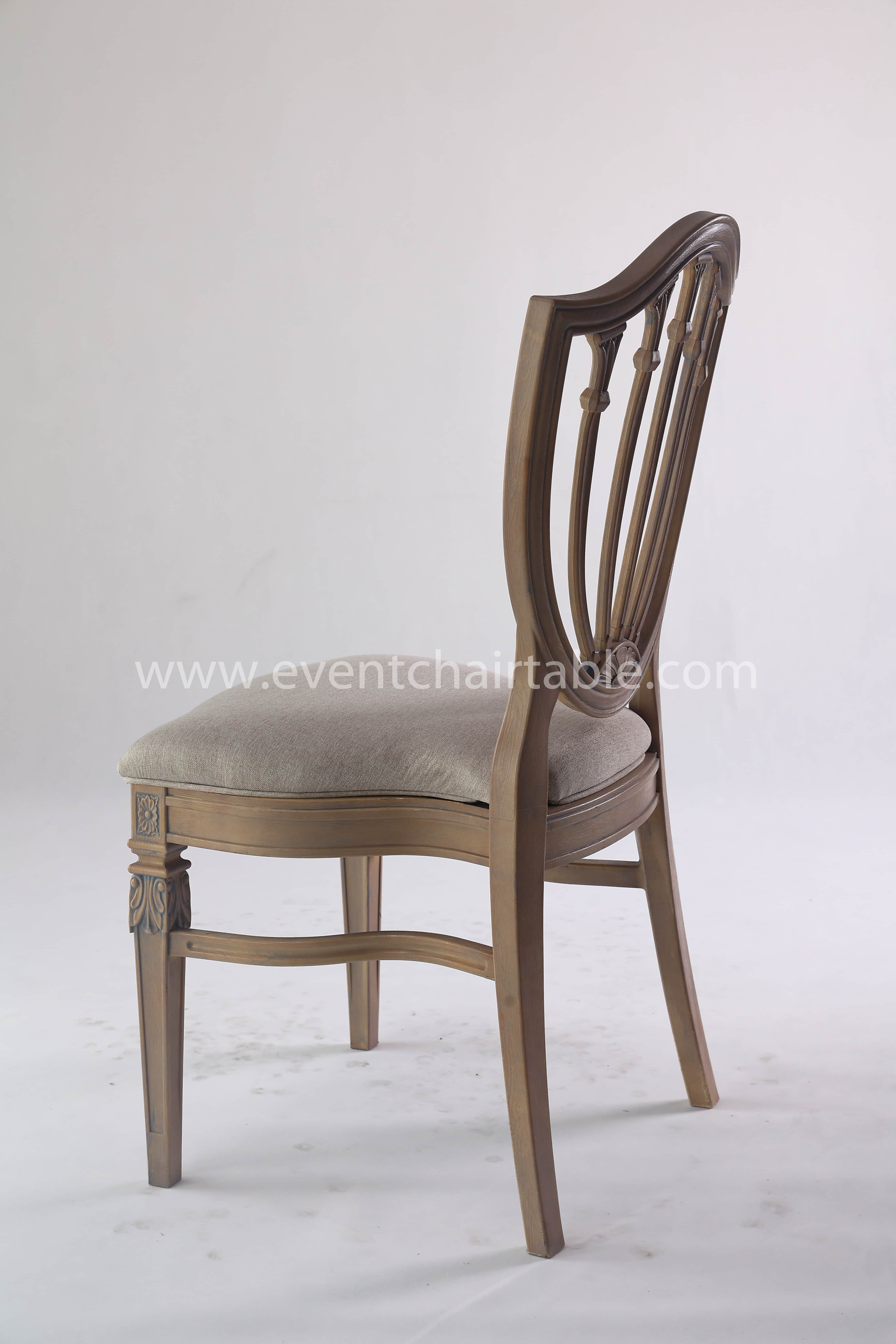 PLASTSIC REGAL CHAIR WOODEN LOOK
