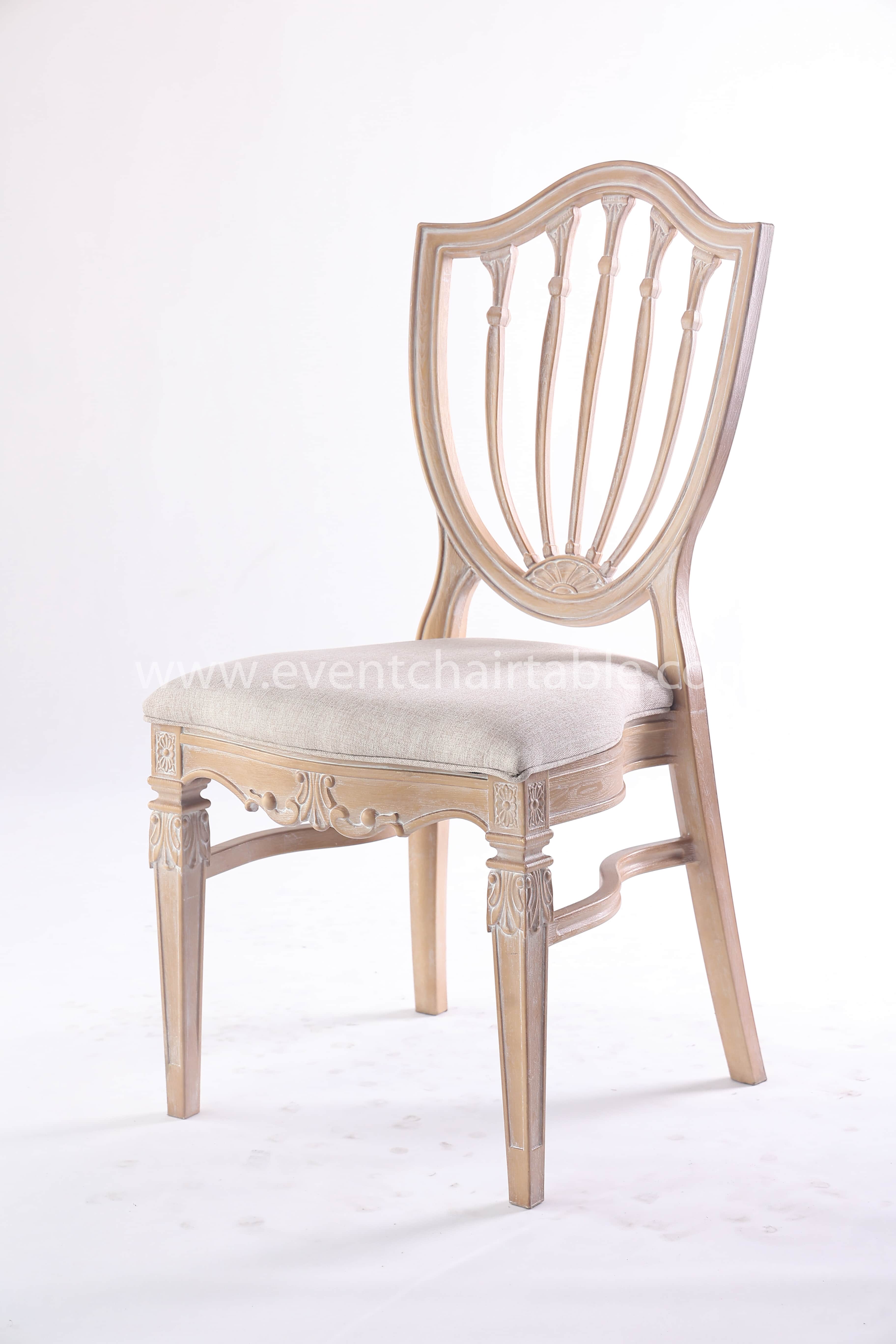 PLASTSIC REGAL CHAIR WOODEN LOOK