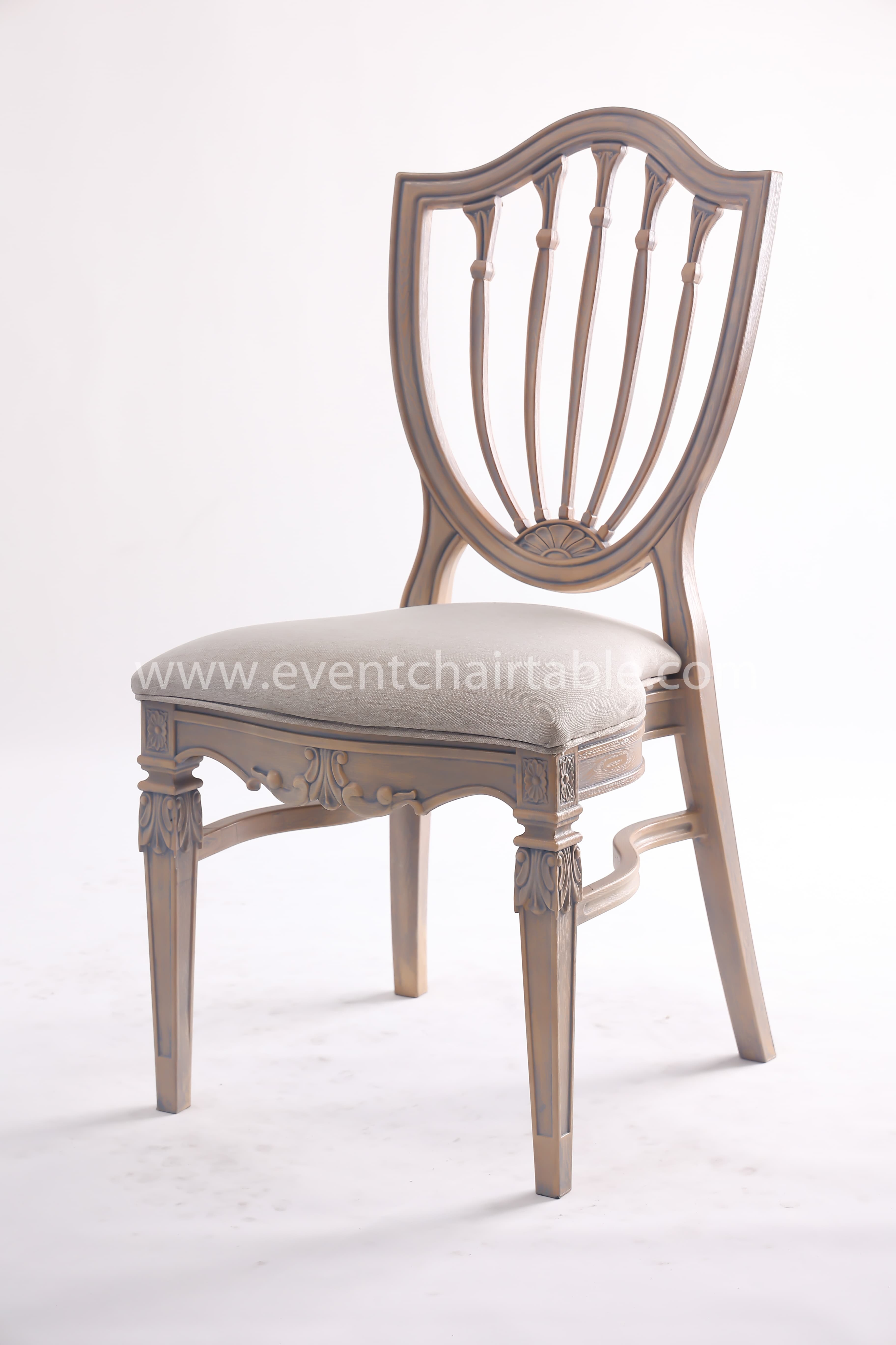 PLASTSIC REGAL CHAIR WOODEN LOOK