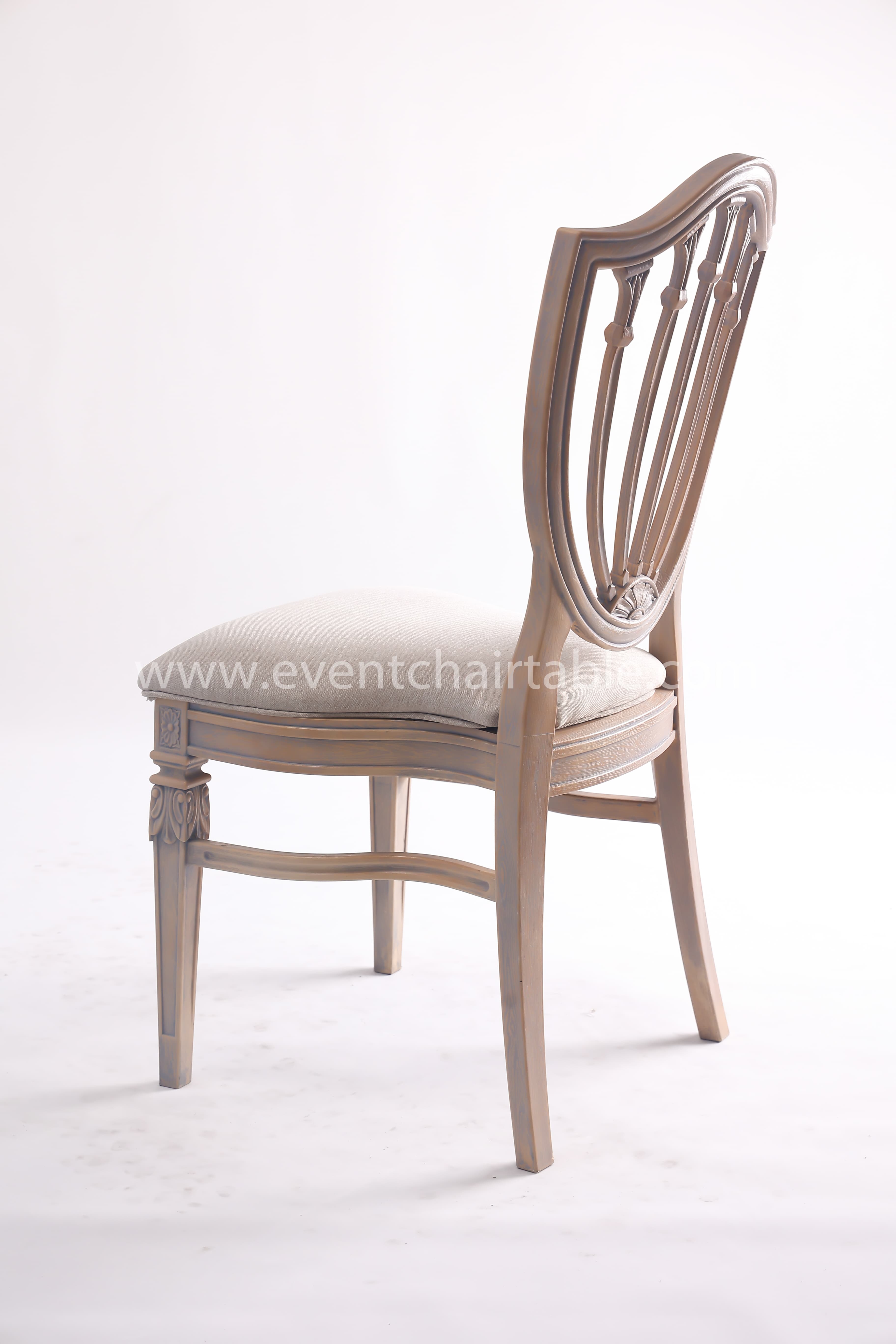 PLASTSIC REGAL CHAIR WOODEN LOOK