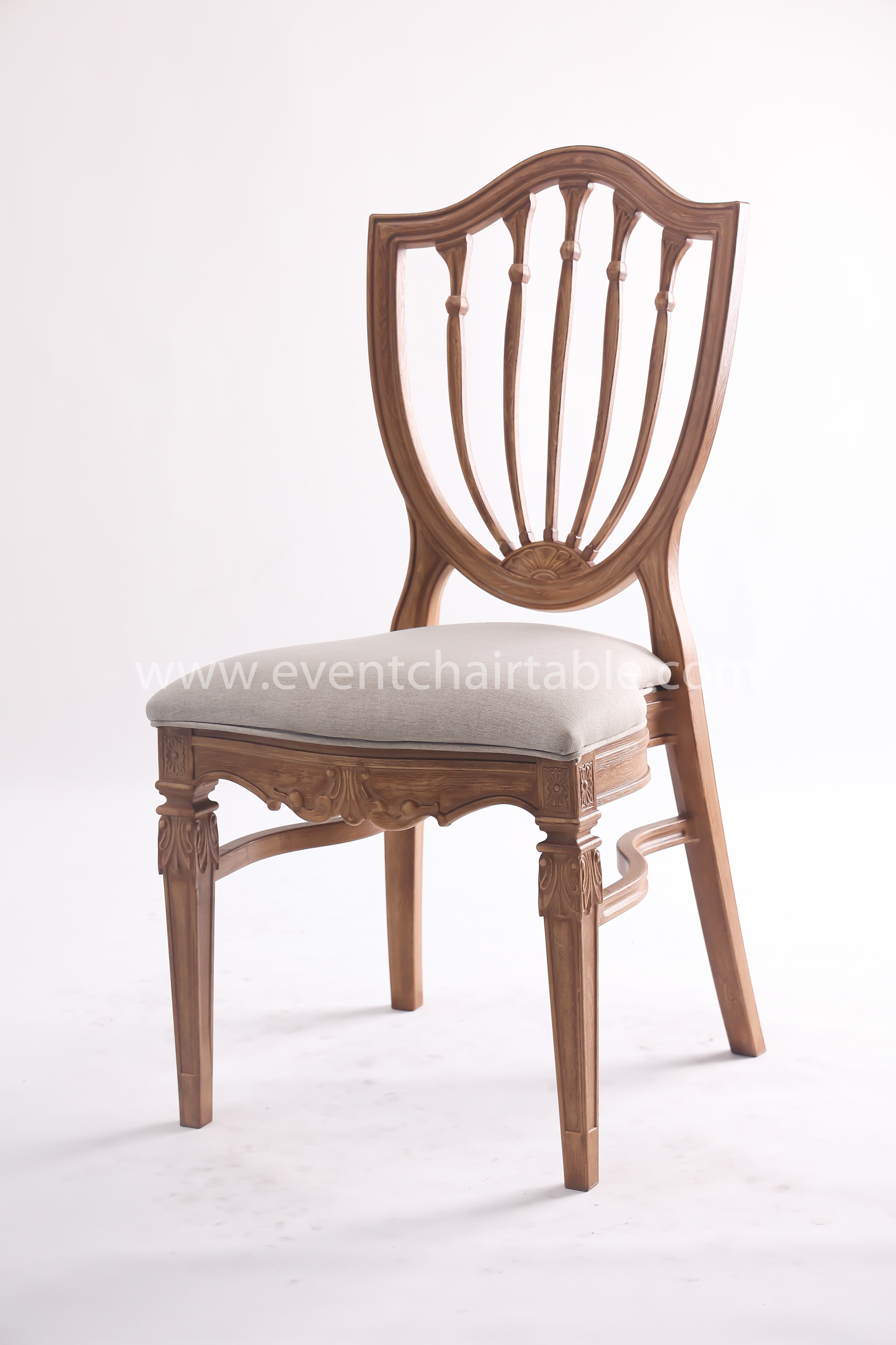 PLASTSIC REGAL CHAIR WOODEN LOOK